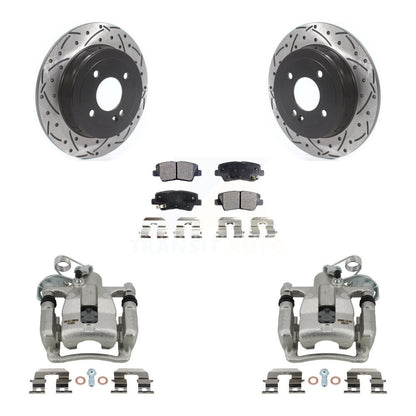 Disc Rotors and Brake Pads Kit-KCD-100592P - Kit.bestparts.ca
