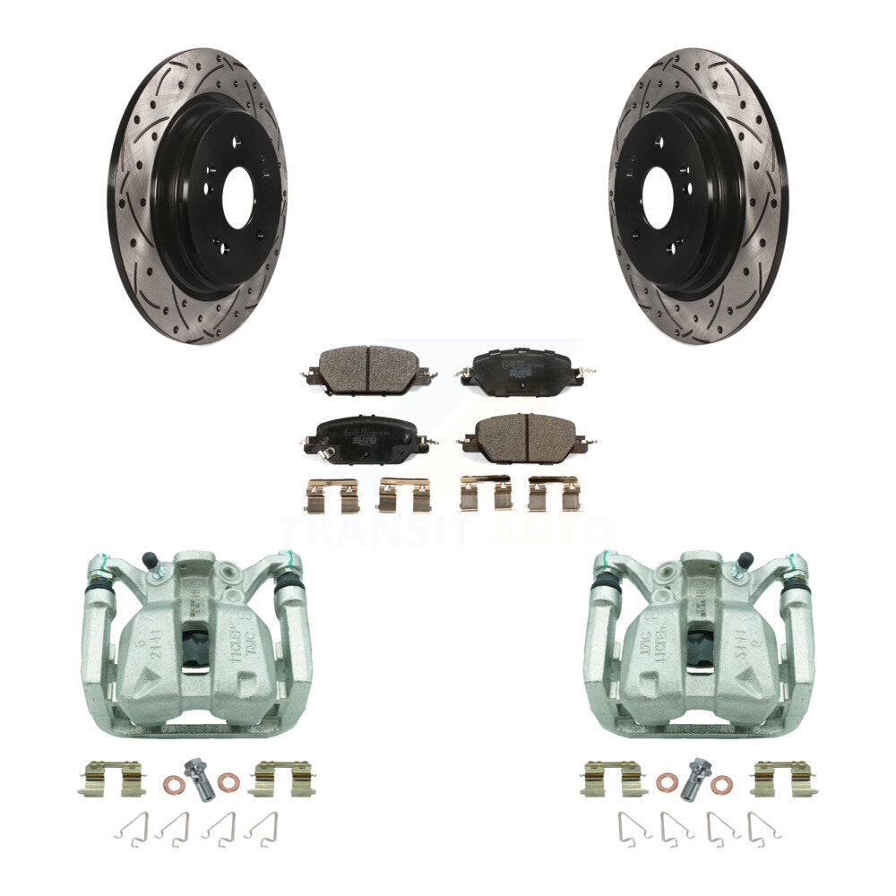 Disc Rotors and Brake Pads Kit-KCD-100592T - Kit.bestparts.ca