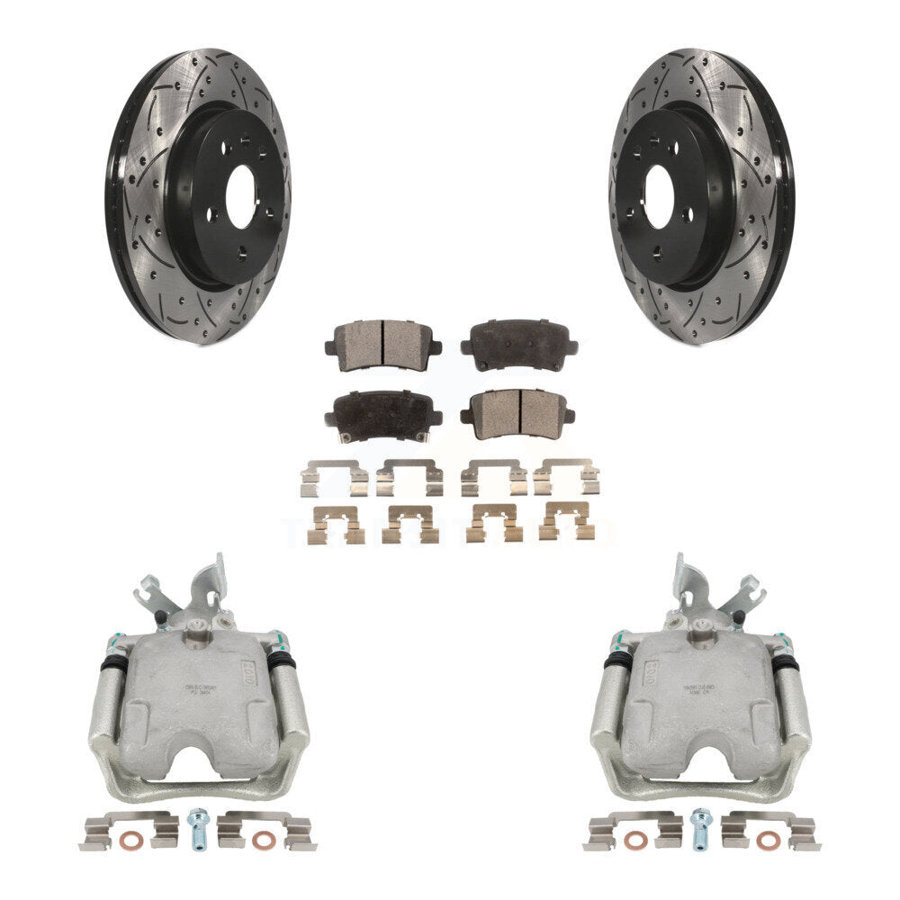 Disc Rotors and Brake Pads Kit-KCD-100594P - Kit.bestparts.ca Kit.bestparts.ca
