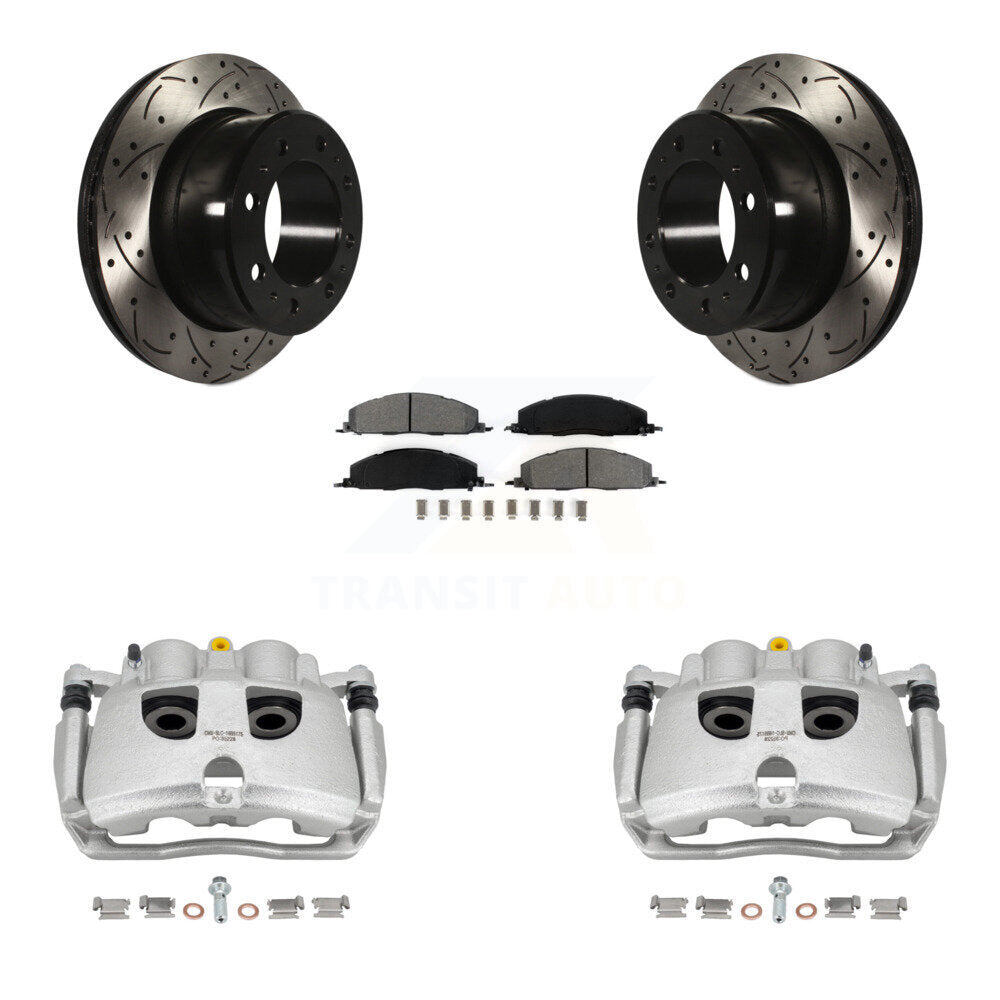 Disc Rotors and Brake Pads Kit-KCD-100596S - Kit.bestparts.ca Kit.bestparts.ca