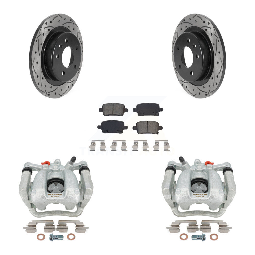 Disc Rotors and Brake Pads Kit-KCD-100598S - Kit.bestparts.ca Kit.bestparts.ca