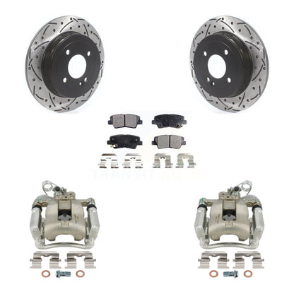Disc Rotors and Brake Pads Kit-KCD-100598T - Kit.bestparts.ca