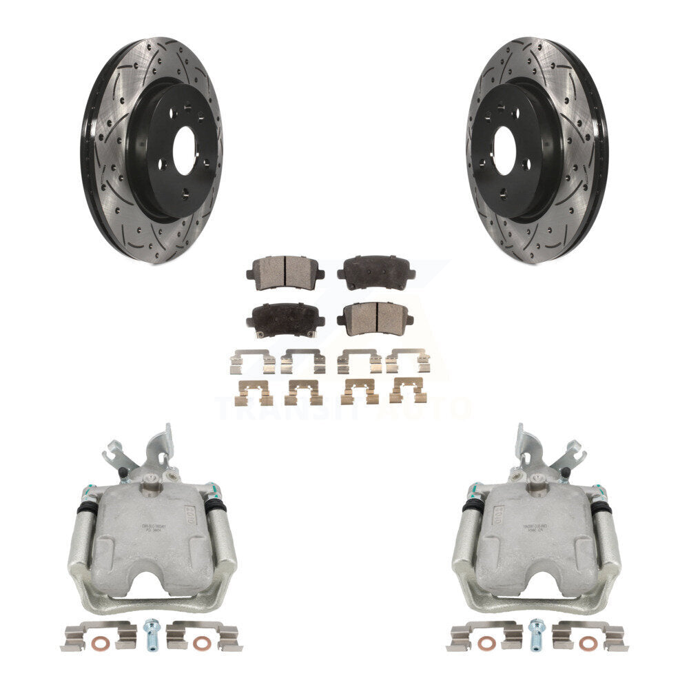 Disc Rotors and Brake Pads Kit-KCD-100599T - Kit.bestparts.ca