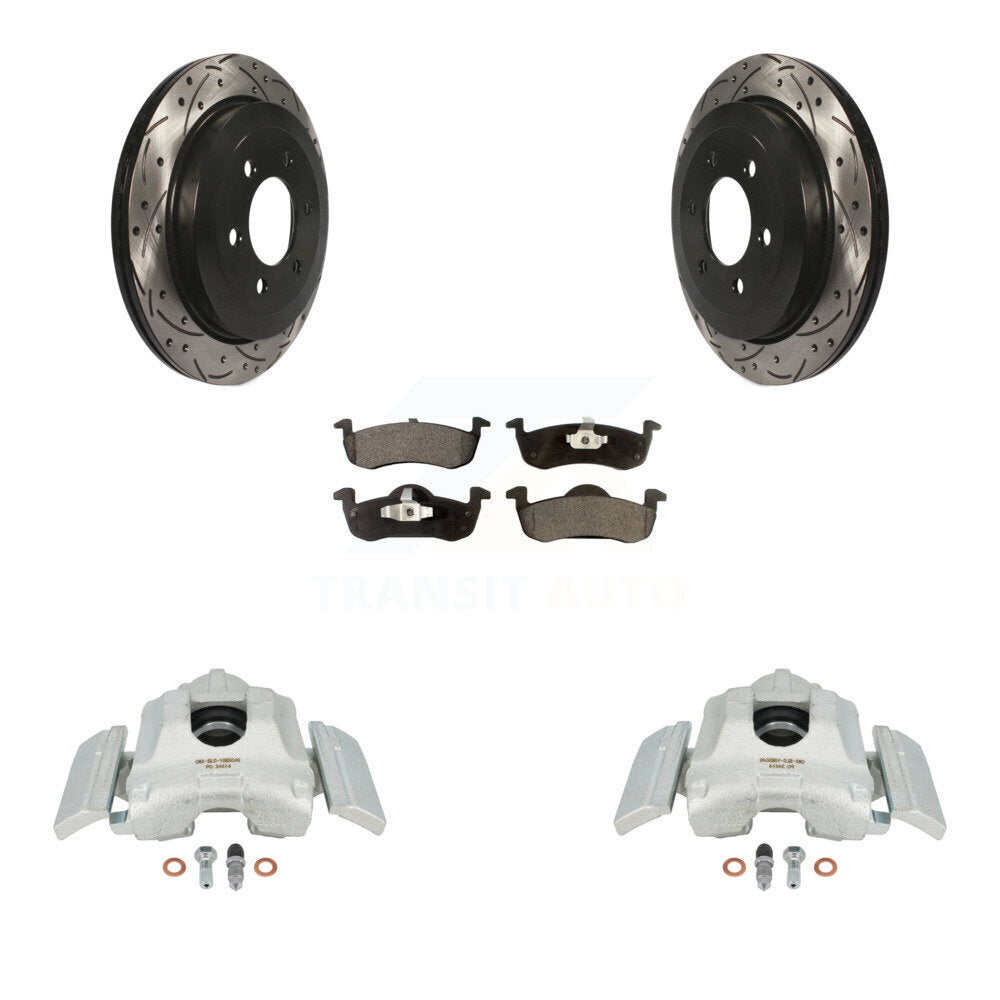 Disc Rotors and Brake Pads Kit-KCD-100607P - Kit.bestparts.ca