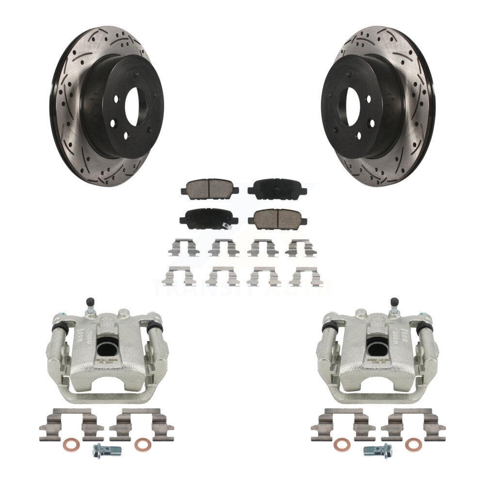 Disc Rotors and Brake Pads Kit-KCD-100616C - Kit.bestparts.ca Kit.bestparts.ca