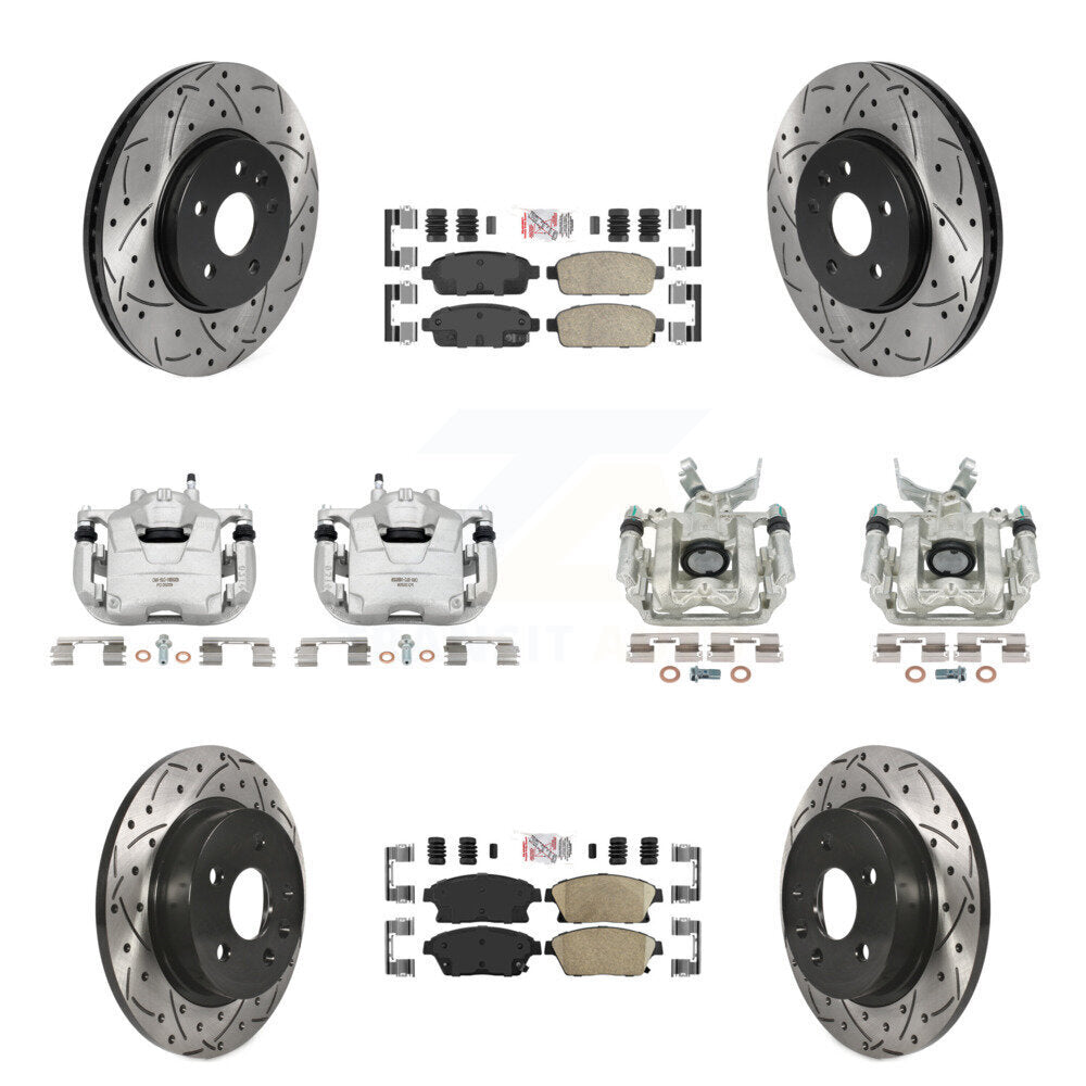 Disc Rotors and Brake Pads Kit-KCD-100616N - Kit.bestparts.ca