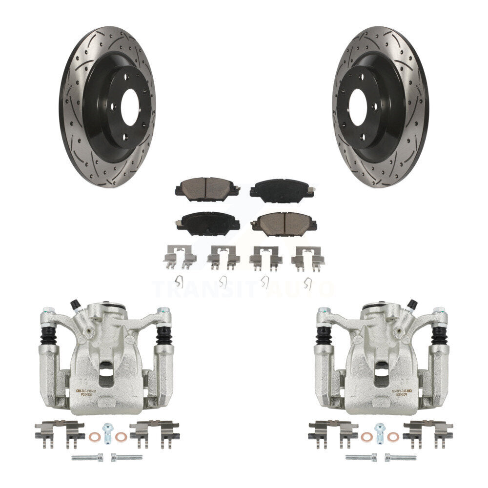 Disc Rotors and Brake Pads Kit-KCD-100626C - Kit.bestparts.ca Kit.bestparts.ca