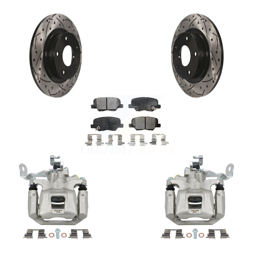 Disc Rotors and Brake Pads Kit-KCD-100627P - Kit.bestparts.ca