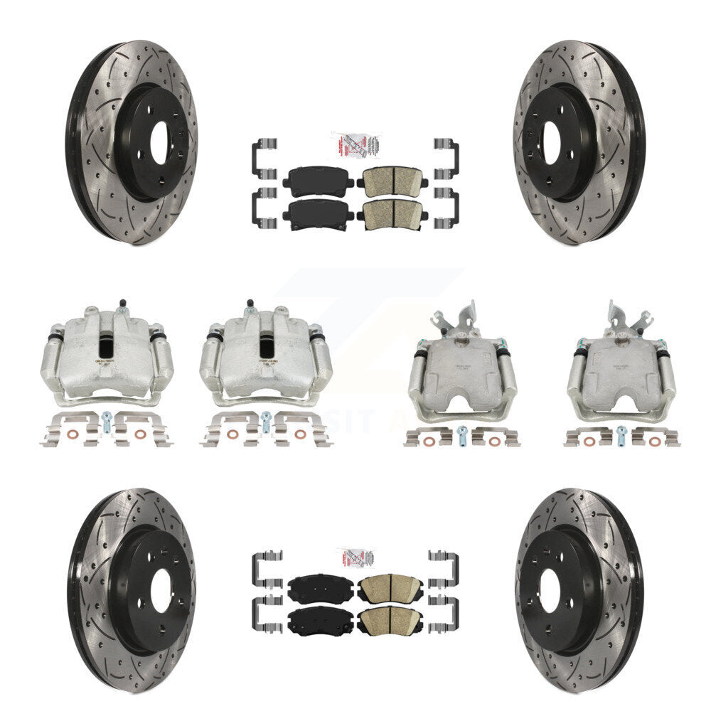 Disc Rotors and Brake Pads Kit-KCD-100633N - Kit.bestparts.ca