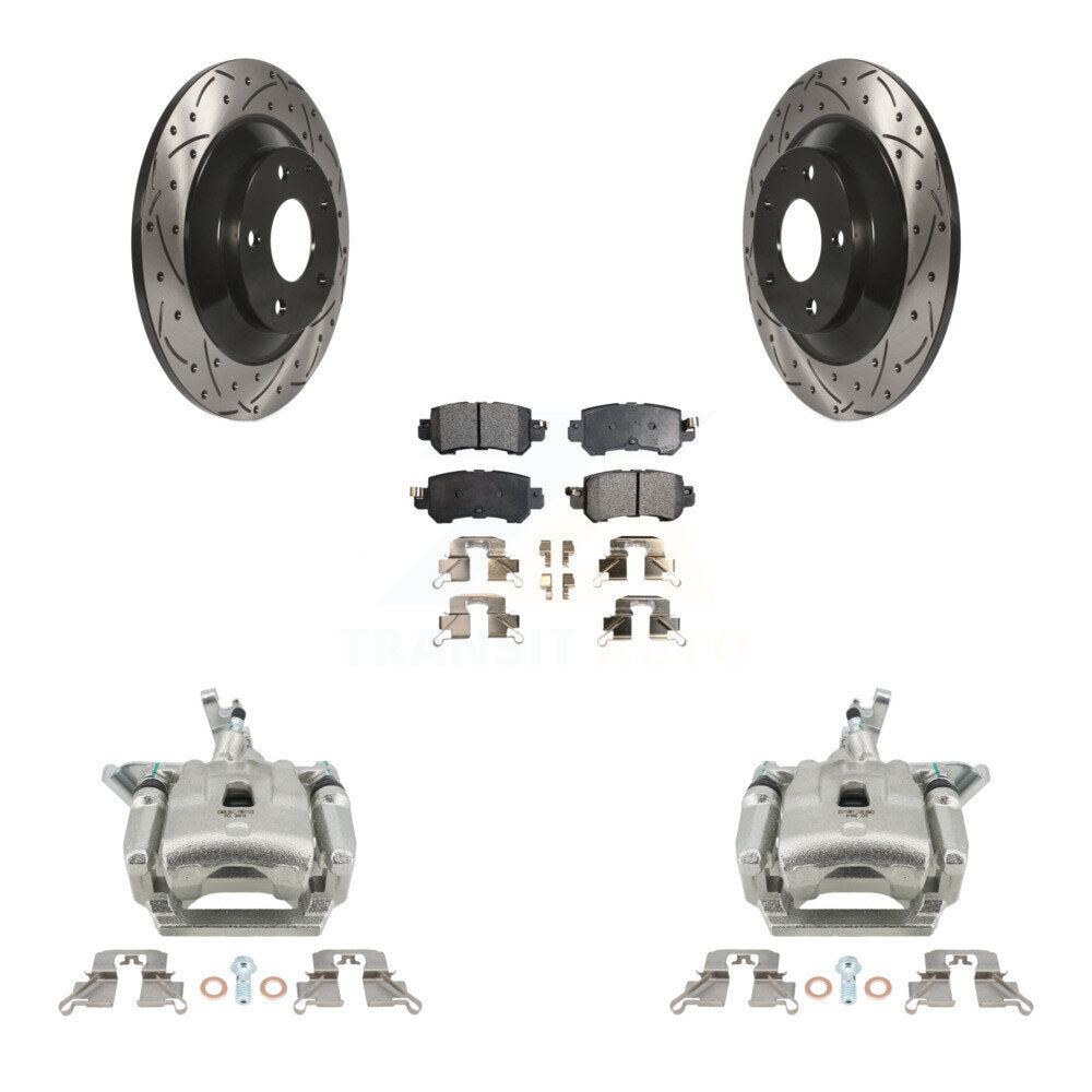 Disc Rotors and Brake Pads Kit-KCD-100635T - Kit.bestparts.ca Kit.bestparts.ca