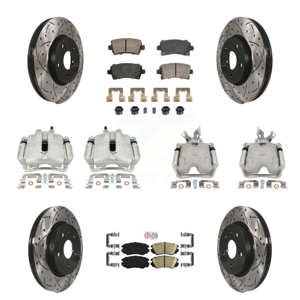 Disc Rotors and Brake Pads Kit-KCD-100637N - Kit.bestparts.ca Kit.bestparts.ca