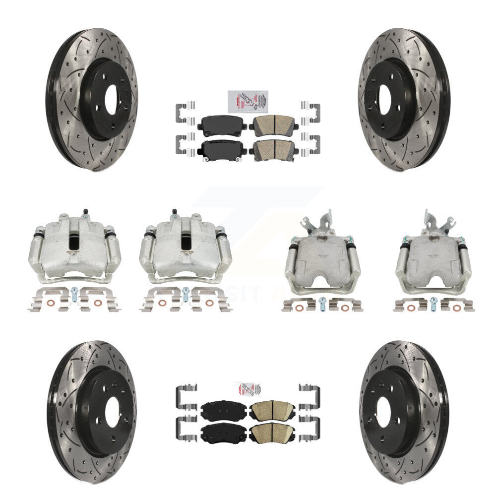 Disc Rotors and Brake Pads Kit-KCD-100638N - Kit.bestparts.ca