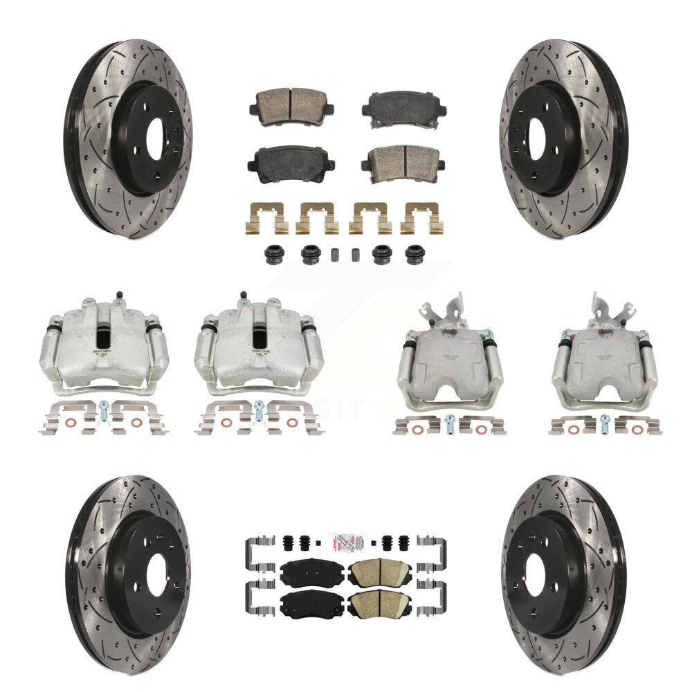 Disc Rotors and Brake Pads Kit-KCD-100639N - Kit.bestparts.ca