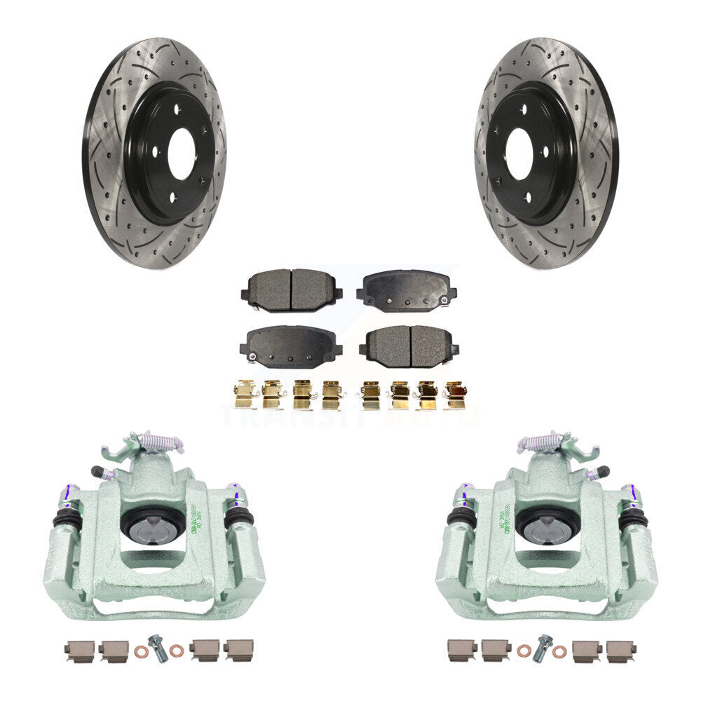 Disc Rotors and Brake Pads Kit-KCD-100640T - Kit.bestparts.ca Kit.bestparts.ca