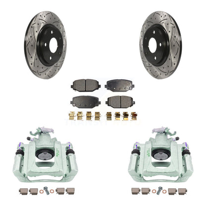 Disc Rotors and Brake Pads Kit-KCD-100640T - Kit.bestparts.ca