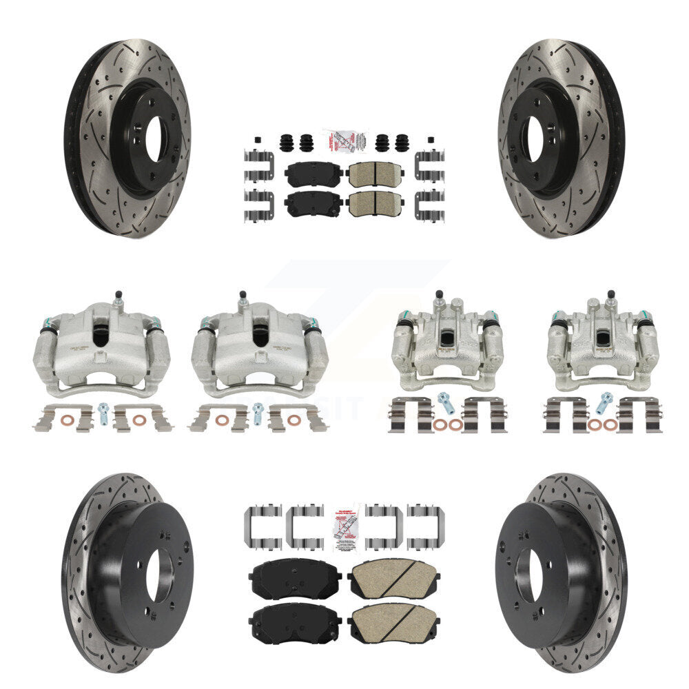 Disc Rotors and Brake Pads Kit-KCD-100641N - Kit.bestparts.ca Kit.bestparts.ca