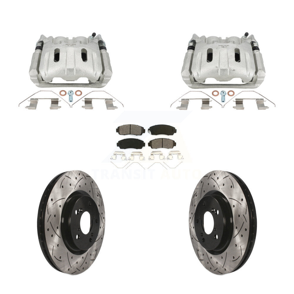 Disc Rotors and Brake Pads Kit-KCD-100643S - Kit.bestparts.ca Kit.bestparts.ca