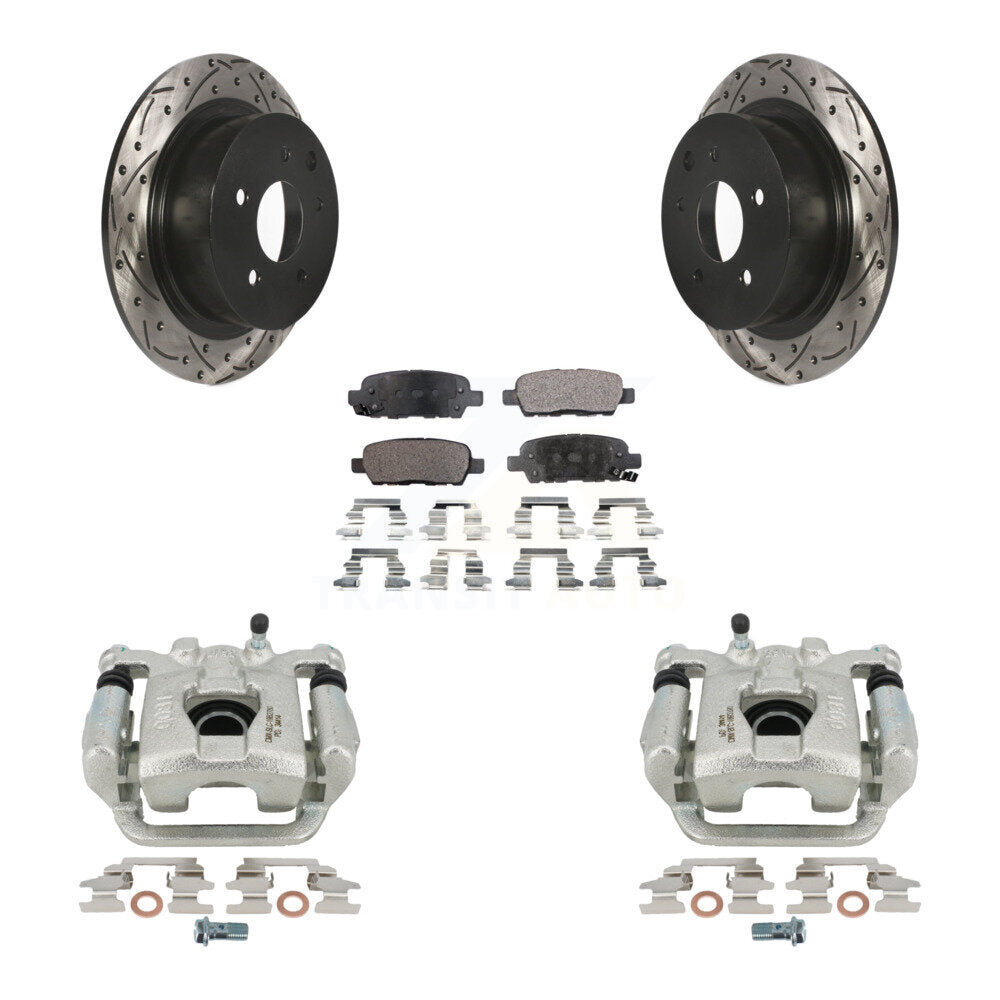 Disc Rotors and Brake Pads Kit-KCD-100648T - Kit.bestparts.ca Kit.bestparts.ca