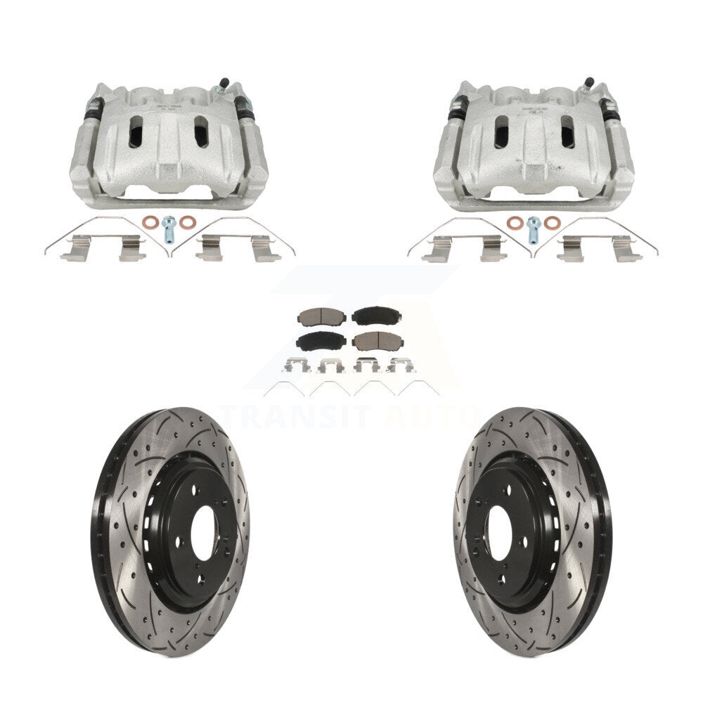 Disc Rotors and Brake Pads Kit-KCD-100653C - Kit.bestparts.ca