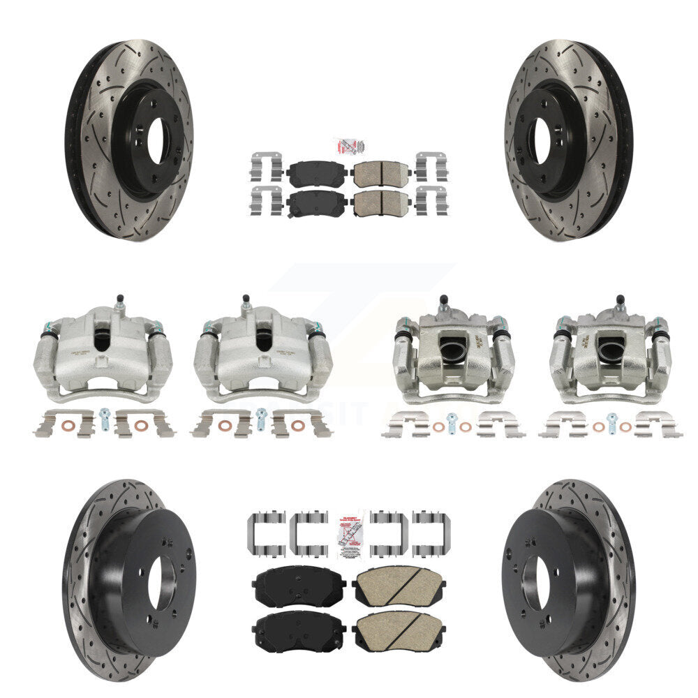 Disc Rotors and Brake Pads Kit-KCD-100654N - Kit.bestparts.ca Kit.bestparts.ca