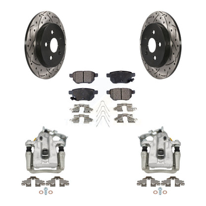 Disc Rotors and Brake Pads Kit-KCD-100655T - Kit.bestparts.ca