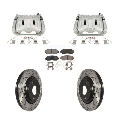 Disc Rotors and Brake Pads Kit-KCD-100658P - Kit.bestparts.ca