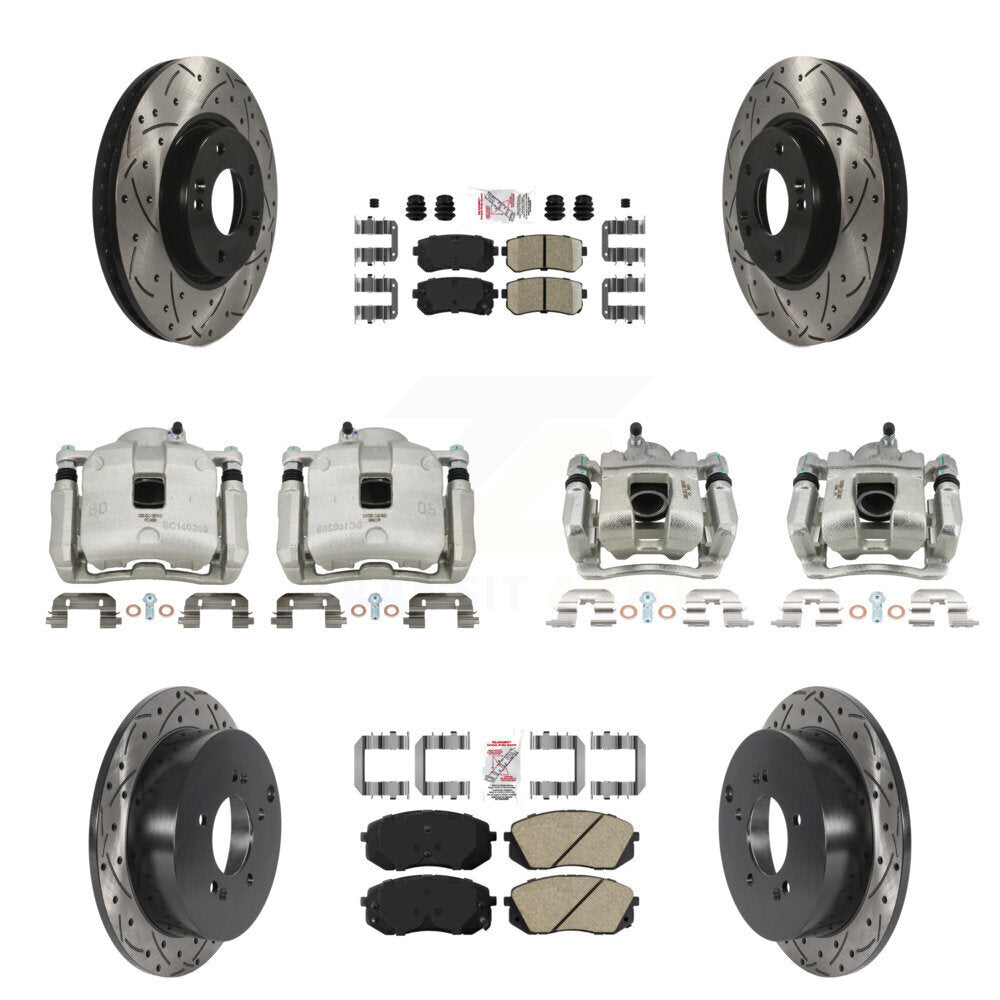 Disc Rotors and Brake Pads Kit-KCD-100661N - Kit.bestparts.ca Kit.bestparts.ca