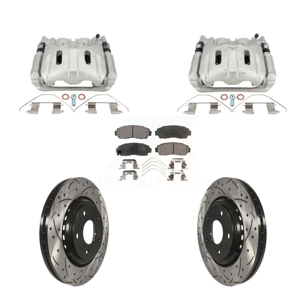 Disc Rotors and Brake Pads Kit-KCD-100663T - Kit.bestparts.ca Kit.bestparts.ca