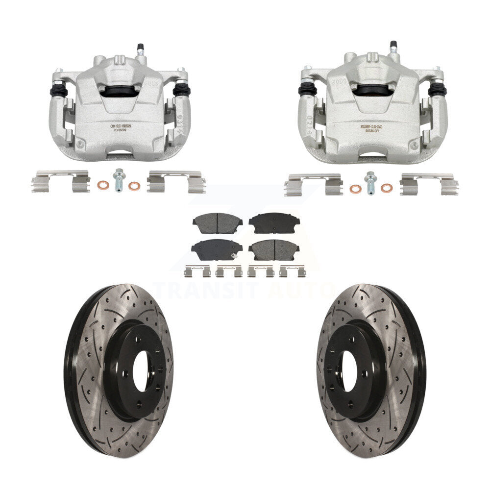 Disc Rotors and Brake Pads Kit-KCD-100668S - Kit.bestparts.ca Kit.bestparts.ca