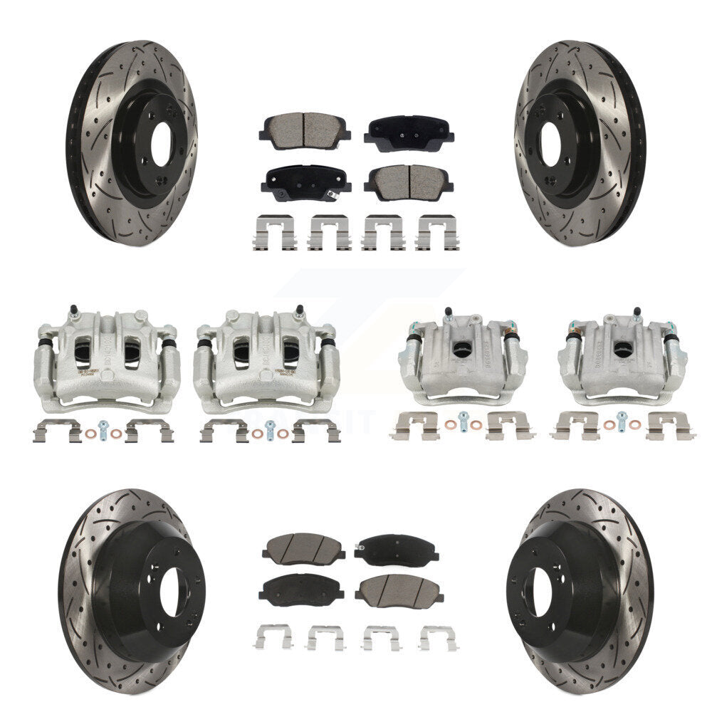 Disc Rotors and Brake Pads Kit-KCD-100669C - Kit.bestparts.ca