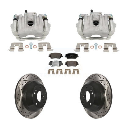 Disc Rotors and Brake Pads Kit-KCD-100671P - Kit.bestparts.ca