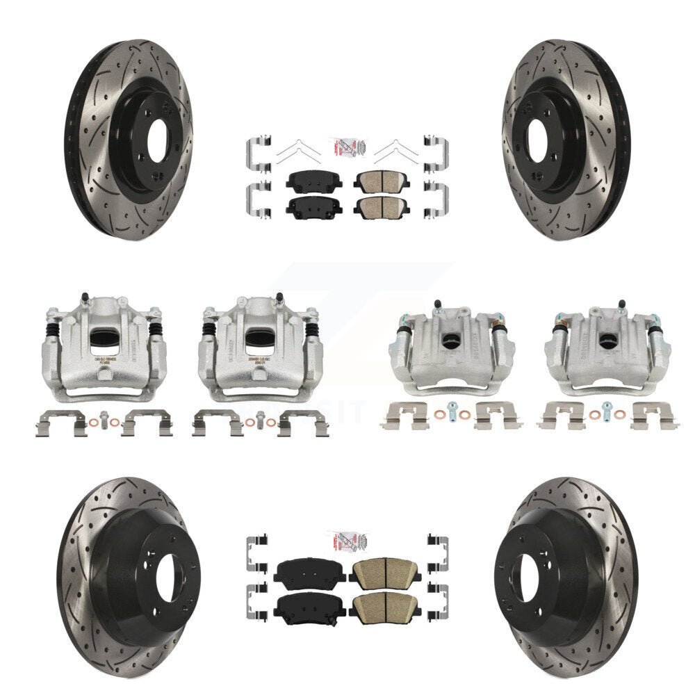 Disc Rotors and Brake Pads Kit-KCD-100672N - Kit.bestparts.ca