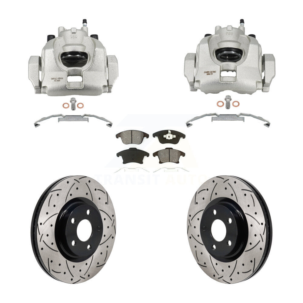 Disc Rotors and Brake Pads Kit-KCD-100672S - Kit.bestparts.ca Kit.bestparts.ca