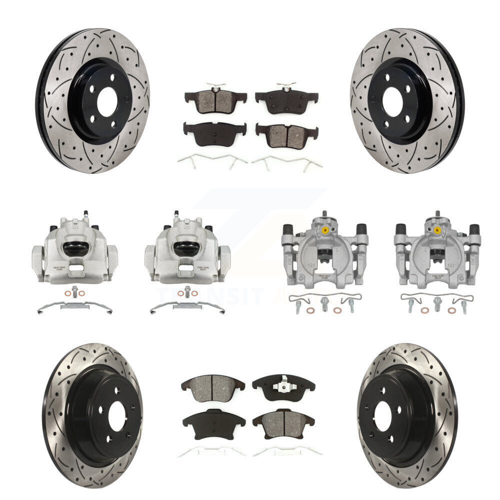 Disc Rotors and Brake Pads Kit-KCD-100673S - Kit.bestparts.ca