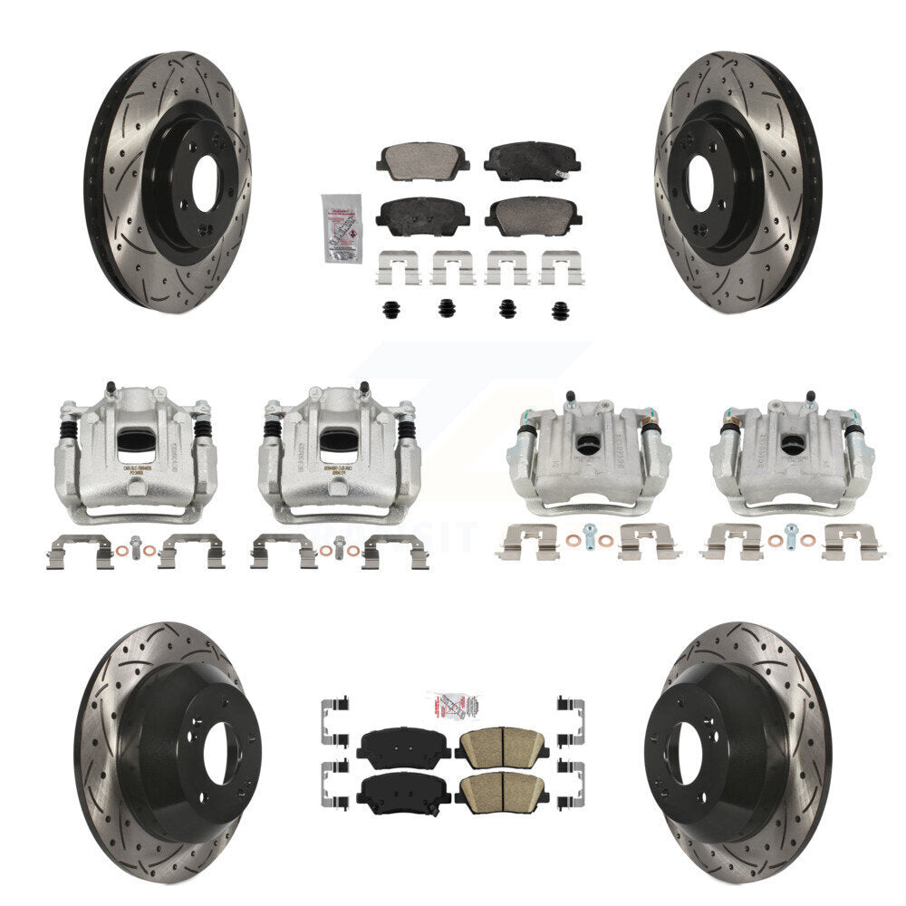 Disc Rotors and Brake Pads Kit-KCD-100674N - Kit.bestparts.ca Kit.bestparts.ca