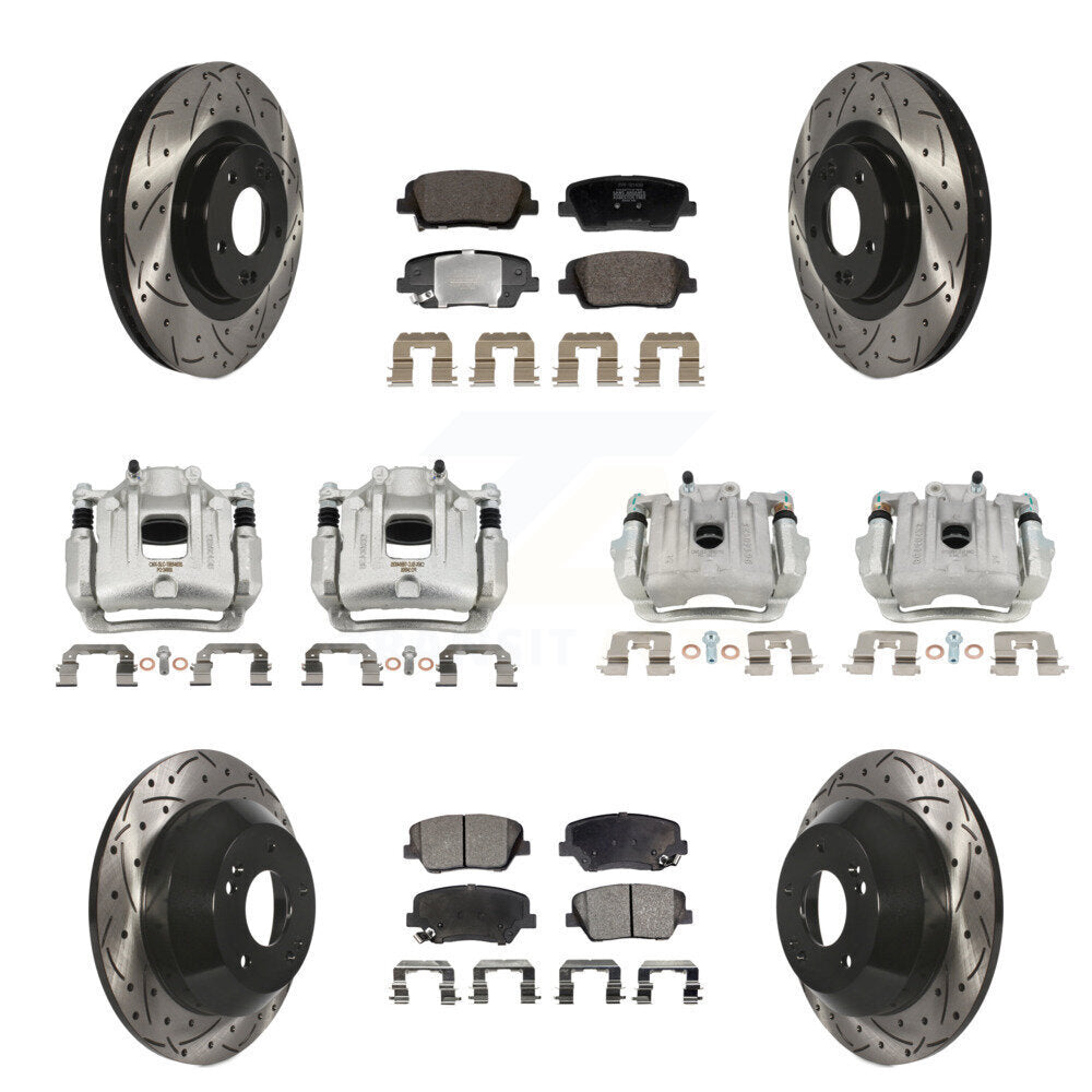 Disc Rotors and Brake Pads Kit-KCD-100675P - Kit.bestparts.ca Kit.bestparts.ca
