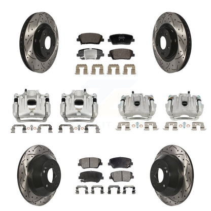 Disc Rotors and Brake Pads Kit-KCD-100675P - Kit.bestparts.ca