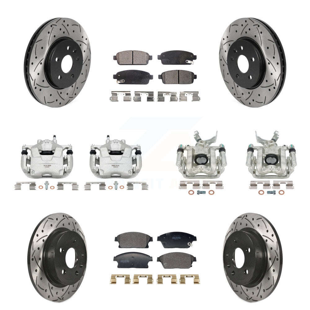 Disc Rotors and Brake Pads Kit-KCD-100677P - Kit.bestparts.ca