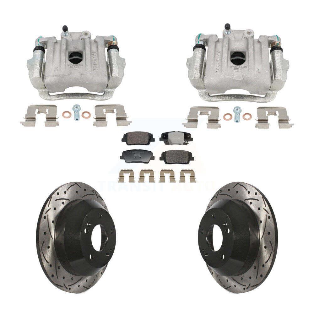 Disc Rotors and Brake Pads Kit-KCD-100677T - Kit.bestparts.ca