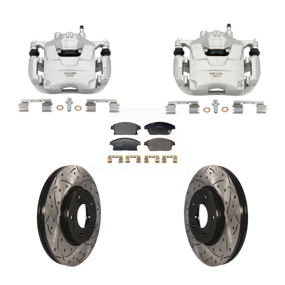 Disc Rotors and Brake Pads Kit-KCD-100678P - Kit.bestparts.ca Kit.bestparts.ca