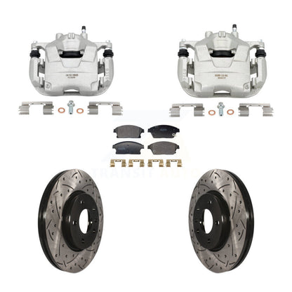 Disc Rotors and Brake Pads Kit-KCD-100678P - Kit.bestparts.ca