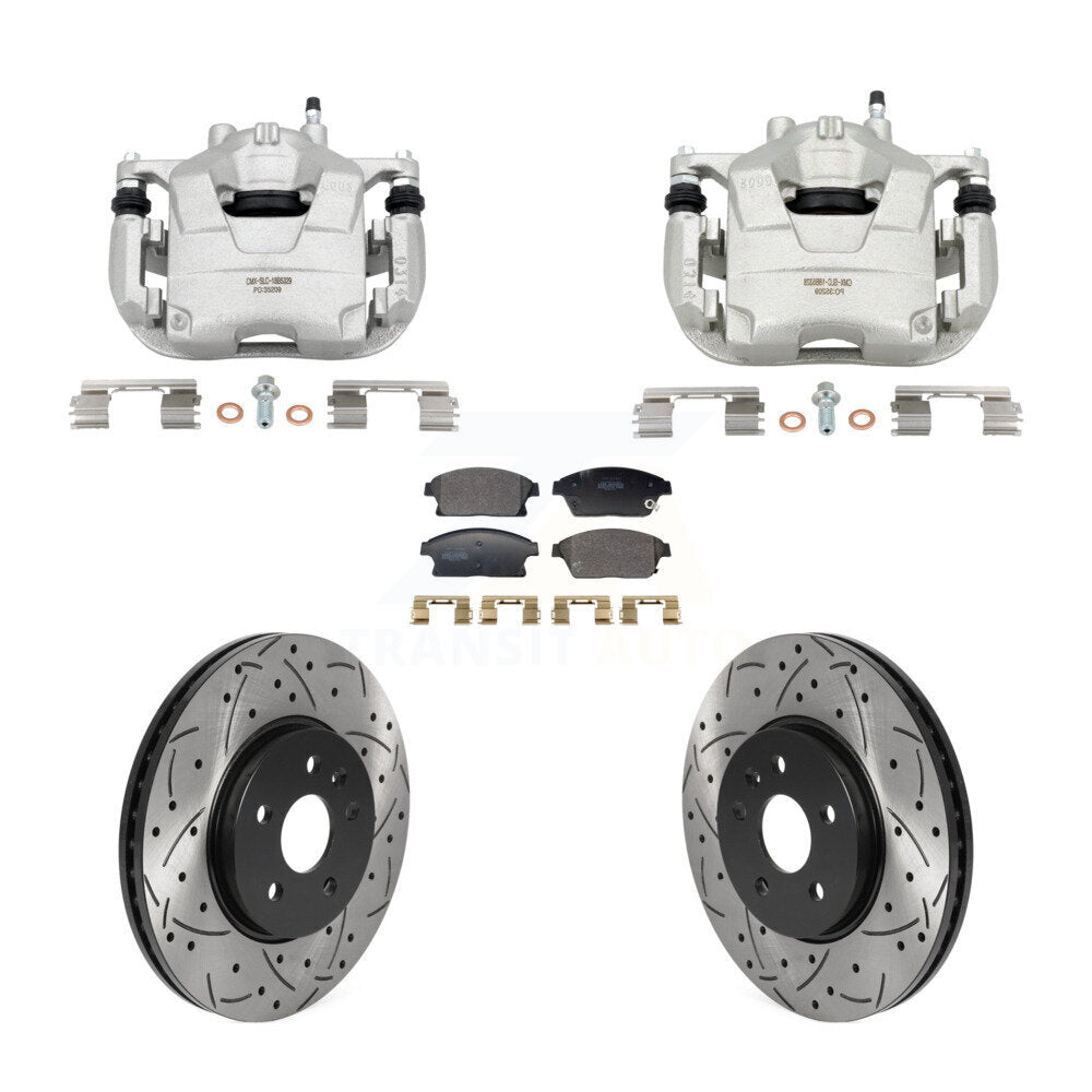 Disc Rotors and Brake Pads Kit-KCD-100679P - Kit.bestparts.ca