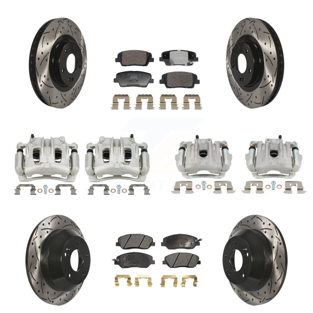 Disc Rotors and Brake Pads Kit-KCD-100679T - Kit.bestparts.ca Kit.bestparts.ca