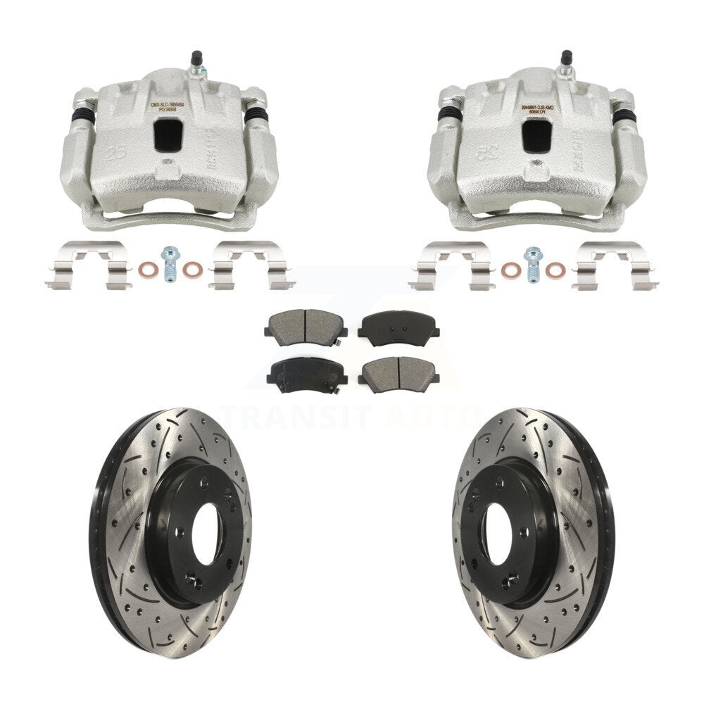 Disc Rotors and Brake Pads Kit-KCD-100680S - Kit.bestparts.ca