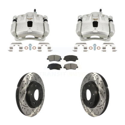 Disc Rotors and Brake Pads Kit-KCD-100680S - Kit.bestparts.ca