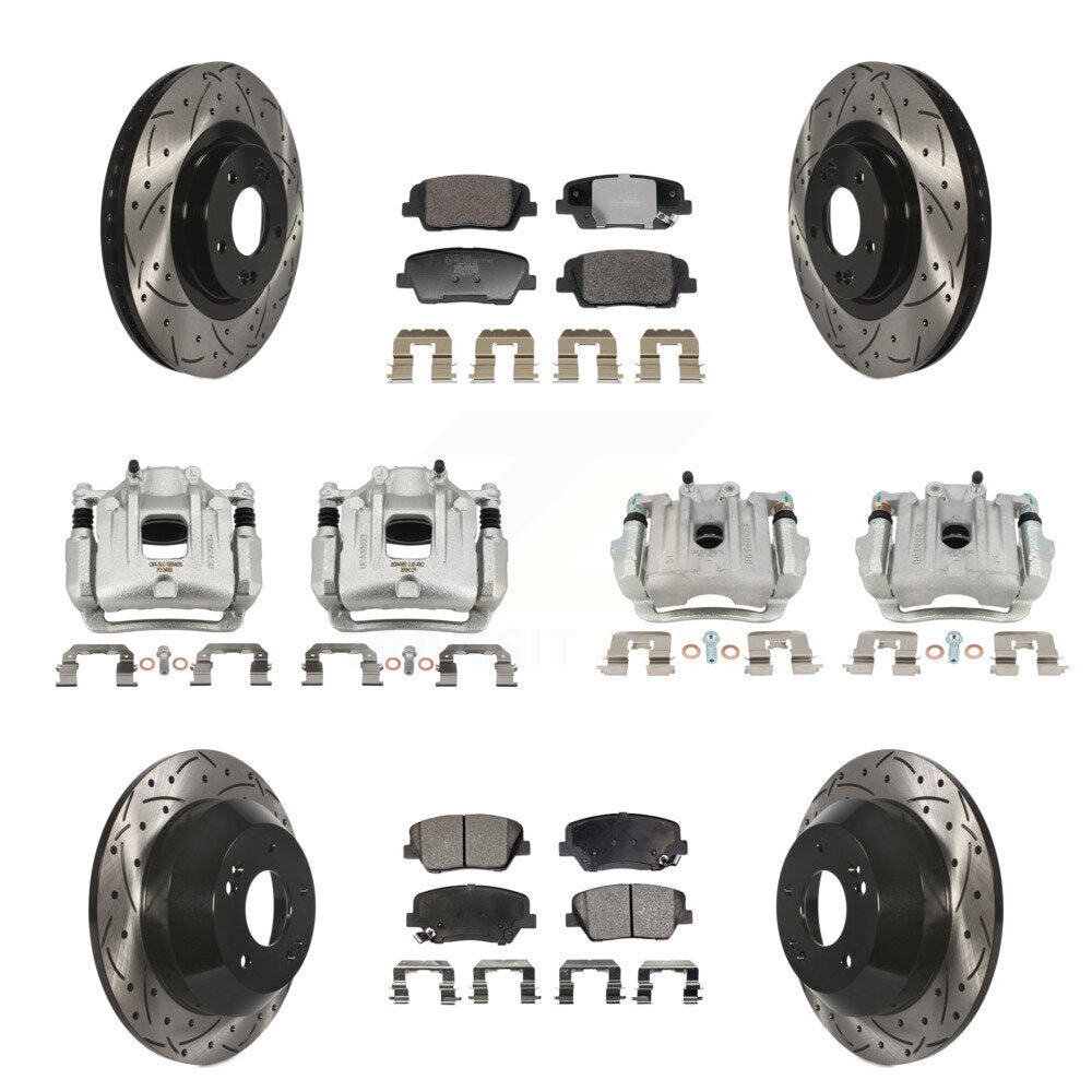 Disc Rotors and Brake Pads Kit-KCD-100680T - Kit.bestparts.ca Kit.bestparts.ca