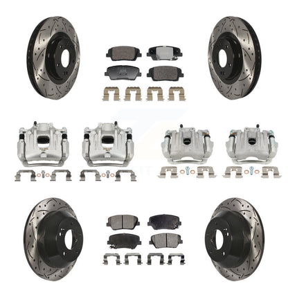 Disc Rotors and Brake Pads Kit-KCD-100680T - Kit.bestparts.ca