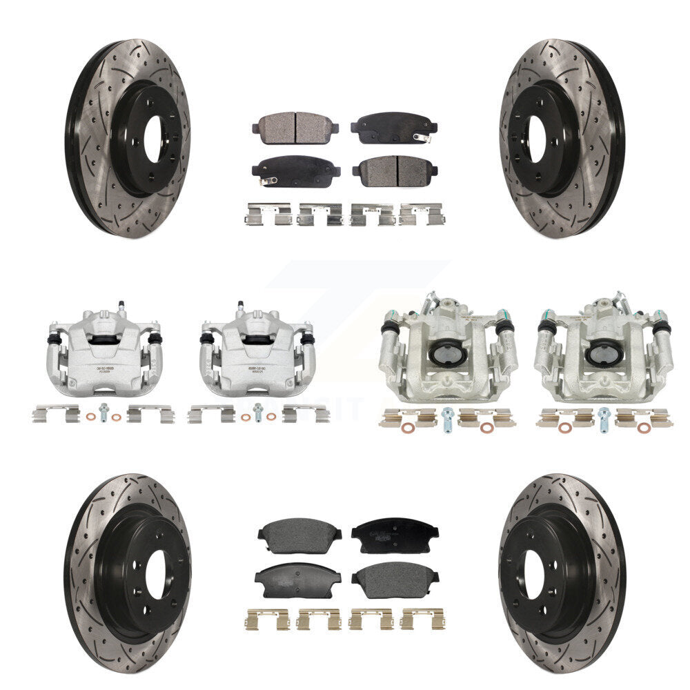 Disc Rotors and Brake Pads Kit-KCD-100681T - Kit.bestparts.ca