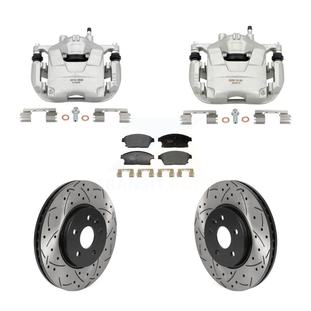 Disc Rotors and Brake Pads Kit-KCD-100684T - Kit.bestparts.ca Kit.bestparts.ca