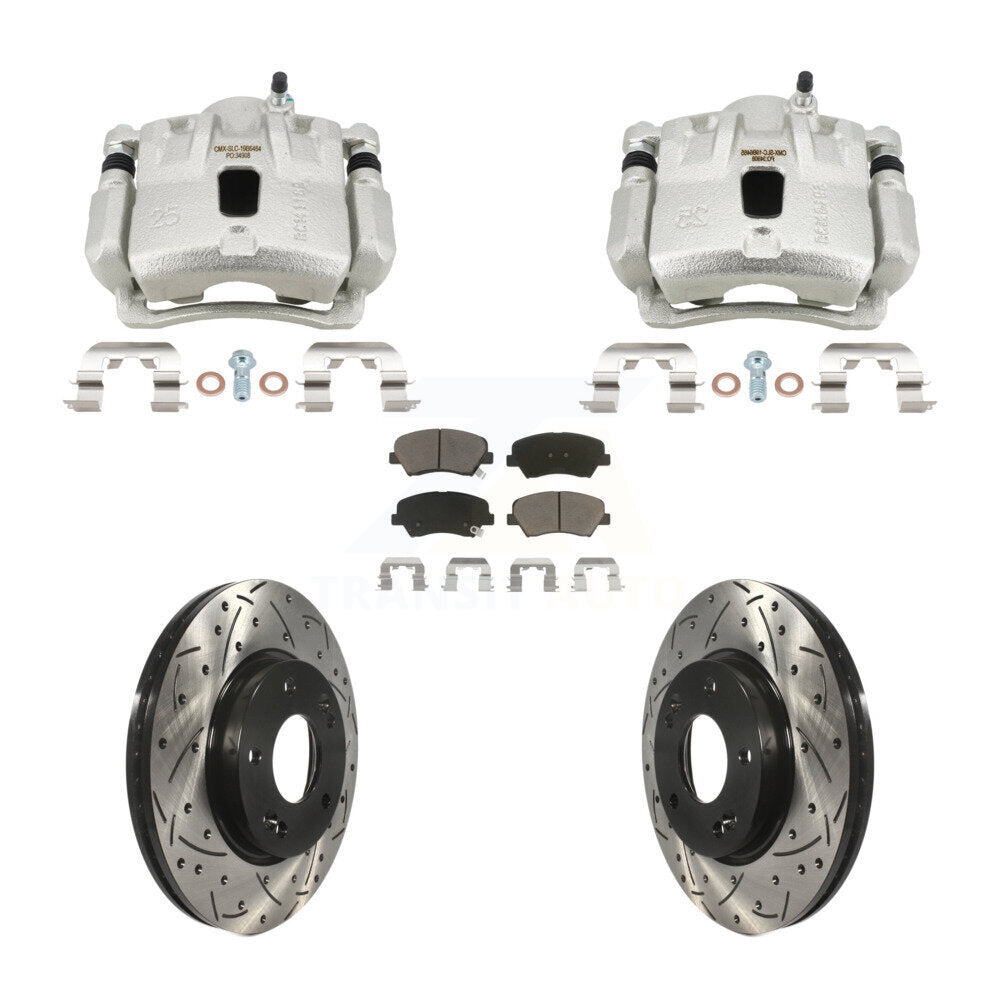 Disc Rotors and Brake Pads Kit-KCD-100687C - Kit.bestparts.ca